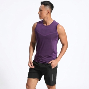 Wholesale Sublimation <b>Men</b> Gym Tank Tops Casual Fitness Bodybuilding Vest Breathable High Quality Custom Tank Tops - Product Image 3
