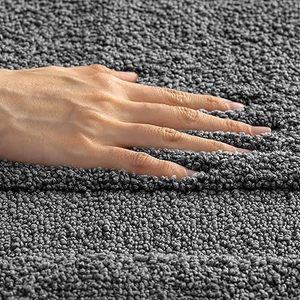 Tapis de bain personnalisés de haute qualité 100% coton tissé, super absorbants, fins, en peluche, séchage rapide, durables, pour le sol de la salle de bain - Product Image 5