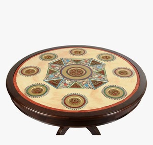 Luxury Glass Top Wood Frame <b>Dining</b> <b>Table</b> Set 6 Chairs Eco-Friendly Easy Clean High-Density Foam for Hotel Restaurant Use - Product Image 5