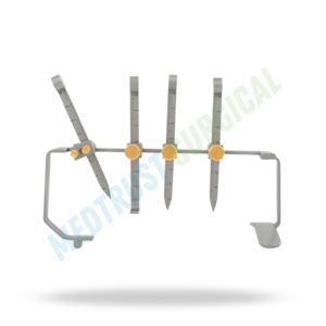 Projectomètre nasal Davis 15 cm, instrument de mesure pour chirurgie plastique ORL, pour rhinoplastie de précision. - Product Image 4