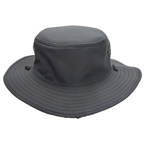 Wholesale Outdoor Sun Protection Wide <b>Flat</b> Brim Fisherman <b>Hat</b> Custom Logo Embroidery Cotton Bucket <b>Hat</b> - Product Image 1