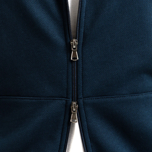Boxy Heavyweight Mens Zipped Hoodie Custom 100% Cotton Embroidery Hoodies for Man - Product Image 5