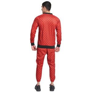 Conjunto Deportivo Elástico para Hombre con Pantalones Jogger y Chaqueta con Cremallera para Correr, Sesiones de Gimnasio y Ropa Casual de Calle - Product Image 3
