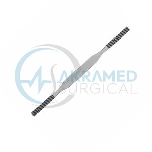 Kit d'instruments de rhinoplastie chirurgicaux double face Akramed Premium en acier inoxydable pour la conservation, certifié CE - Product Image 3