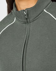 Veste de yoga coupe-vent en nylon respirant pour femme, avec fermeture éclair intégrale et col montant, idéale pour la course et la gym, personnalisable, vente en gros - Product Image 6