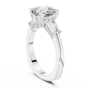 Bague en diamant de laboratoire de qualité supérieure, taille ronde et coussin, bijoux de mariage élégants, fournisseur OEM en gros - Product Image 5