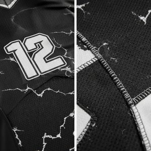 New Arrival Trendy Protective Team Name Number Football Uniform Jersey Pants Sports Set Professional Teamwear For Athletic Kit - Product Image 4