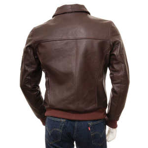 Blouson de moto en cuir de mouton pour homme, col montant, style urbain, personnalisable, haute qualité, très vendu, prix abordable - Product Image 3