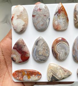 Best Quality Custom Size Loose Agate Crystal Gravel Crazy Lace Mix Shape Polished Natural Gemstone Cabochon Jewelry Making - Product Image 4