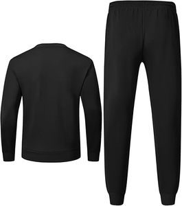 Conjunto de chándal informal para hombre, conjunto de chándal de dos piezas para hombre, conjunto de chándal de lana para hombre, conjunto de chándal de invierno para hombre, conjunto de chándal cálido para hombre - Product Image 4