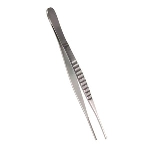Pince à tissus manuelle DeBakey en acier inoxydable, instrument chirurgical atraumatique, stérilisation à haute température pour les voies vasculaires - Product Image 6