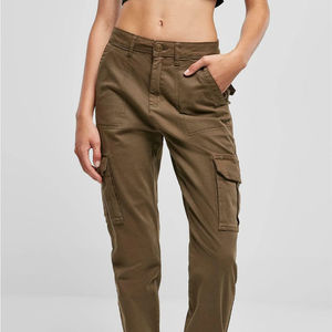 Pantalones Cargo Funcionales para Mujer, Cómodos, para Aventura, con Corte Holgado y Bolsillos Utilitarios, para Trabajo o Viaje, Servicio OEM - Product Image 2