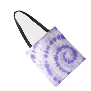 Wholesale Custom Logo Tiey Dye Cotton Tote <b>Bag</b> Factory-Made Reusable Shopping Handbag Manufacturer From Pakistan - Product Image 3