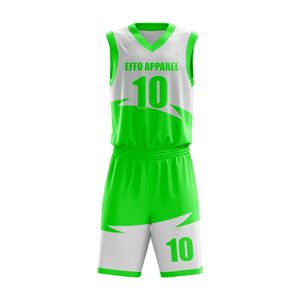 Conjuntos de Uniformes de Baloncesto Personalizados con Impresión Digital para Hombre, 100% Poliéster Transpirable, Sublimados, Uniformes de Baloncesto de Verano al por Mayor - Product Image 6