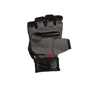 Guantes de MMA Personalizados de la Industria Emiko, Medios Dedos, Cuero PU, Cierre de Velcro en la Muñeca, para Entrenamiento de Artes Marciales, Guantes Profesionales Personalizados - Product Image 4