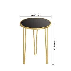 Luxury ZAHID EXPORTS ZE-3251S <b>Nesting</b> Metal Coffee <b>Table</b> White <b>Marble</b> Finish Modern Handmade Eco-Friendly Indoor Use Furniture - Product Image 2