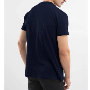 Camiseta de Cuello Redondo Informal de Manga Corta, Transpirable, de Secado Rápido, 100% Algodón, de Color Sólido, para Hombre - Product Image 6