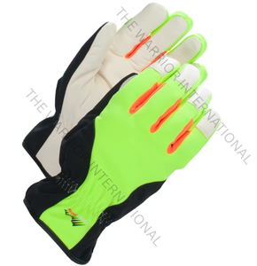 Gants d'hiver et de ski en cuir premium haute visibilité, chauds, durables, imperméables et respirants, écologiques pour un usage quotidien - Product Image 3