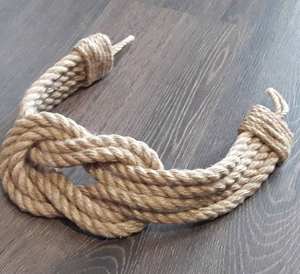 Sujetadores de Cortinas Decorativos de Yute – Hechos a Mano con Fibra Natural para Decoración Interior Moderna y Rústica - Product Image 4