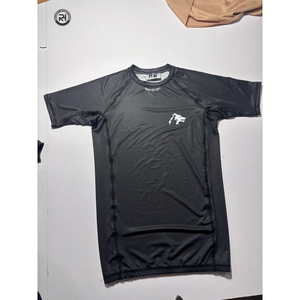 Rashguard Deportivo Negro para Hombre, Diseño de Última Moda, con Logotipo Personalizado, Mangas Largas y Transpirable, Rashguards Personalizados para MMA - Product Image 1