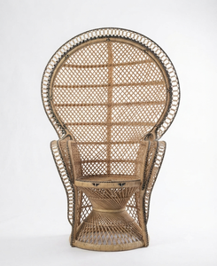 Silla de Ratán Natural Hecha a Mano, Muebles Modernos y Elegantes para Decoración de Sala de Estar de Villa, Decoración para Bodas y Eventos - Product Image 3