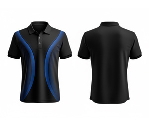 Quick Dry Full Sublimation Polo Shirt for Outdoor Activities for Men Women Youth Quick-Dry Dry-Fit Active Polo - Product Image 5