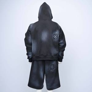 Survêtement personnalisé OEM/ODM 2026 avec logo pour hommes – Ensemble sweat-shirt et pantalon de sport de haute qualité pour hommes – Tenue décontractée d'hiver pour hommes - Product Image 2