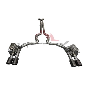 Sistema de Escape Catback de Acero Inoxidable Vortex para Porsche Panamera 971 con Válvulas, Fácil Instalación - Product Image 1