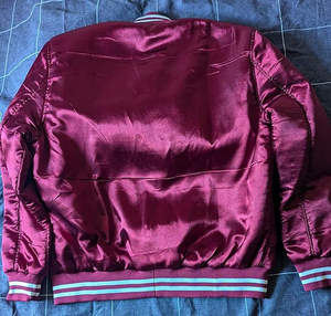 OEM Luxury Satin <b>Jacket</b> for <b>Men</b> & Women Varsity Custom Design Available Perfect for Brand Collections Wholesale Bulk Order - Product Image 5