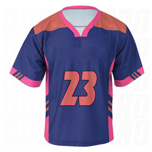 Maillot de lacrosse en gros de haute qualité, confortable, personnalisé, séchage rapide, respirant, 100 % polyester, tenue d'équipe athlétique durable - Product Image 6