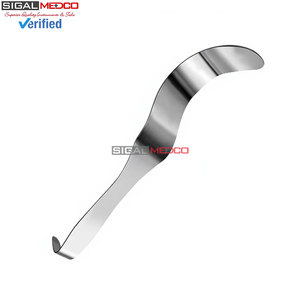 Retractor Manual de Calidad Premium, 1 Pulgada x 9 Pulgadas, Mango Sólido, Cirugía General, Acero Inoxidable de Grado Alemán, Certificado CE - Product Image 4