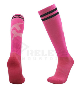 Training Soccer <b>Socks</b> Knee High <b>Breathable</b> Stretch Cushioned Football <b>Socks</b> for Matches Comfortable Daily Wear - Product Image 3