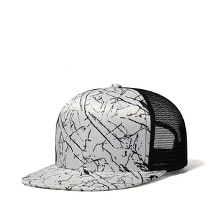 ARTIZ INTERNATIONAL Gorra Trucker de 6 Paneles con Camuflaje Tigre, 100% Algodón, Malla Transpirable, Impermeable, Deportiva, a la Moda, Estilo Hip Hop - Product Image 6