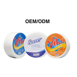 Papier toilette en gros à prix réduit, rouleau grand format, super doux et écologique, fabriqué à partir de pâte recyclée, format feuille 100x105mm, origine Vietnam - Product Image 2