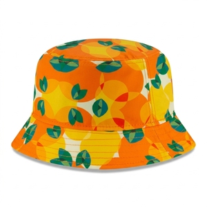 Chapeau seau à motif de fruits unisexe, décontracté, printemps-été, vêtements de plage, toile en polyester, taille adulte 56-58CM - Product Image 3