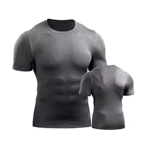 <b>Mens</b> Sportswear Top Athletic Quickly Drying Tight Sport Bodybuilding Polyester T Shirt <b>Mens</b> Fitness Shirts Gym T-Shirt for <b>men</b> - Product Image 3