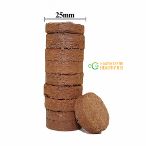 Discos de Fibra de Coco de 25 mm para Cultivo, Venta al por Mayor, para Germinación de Semillas, Microgreens y Propagación de Plantas |   Personalización de Marca Privada - Product Image 2