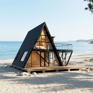 Proyecto de Inversión Comercial: Base de Fotografía de Lujo, Retiro Élite, Casa en Forma de A, Diseño Moderno para Villa, Hotel, Edificio de Oficinas - Product Image 2
