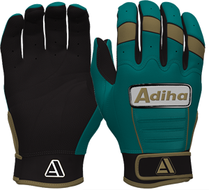 Gants de frappeur de baseball personnalisés à manchette courte, antidérapants, avec fermeture auto-agrippante, pour softball, vente en gros, haute qualité, fabriqués par Adiha Impex - Product Image 3