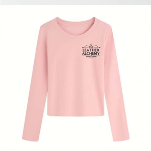 Women's Trendy Long Sleeve T Shirt Comfortable Lightweight Breathable Casual Streetwear Daily Wear <b>Top</b> for Women - Product Image 1