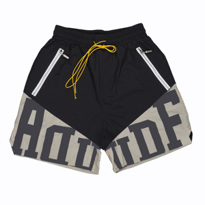 Hot Selling Men's Shorts <b>Elastic</b> Polyester Double-layer Fabric Fast Dry Summer Blank Sports Mesh Shorts high quality - Product Image 1