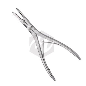 Pinza de Rongeur Manual de Doble Articulación para Cirugía Espinal, Instrumentos Ortopédicos de Acero Inoxidable de Alta Calidad, Certificación CE Clase I - Product Image 5