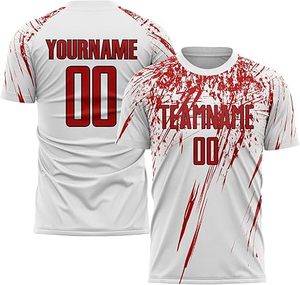 Uniforme de Fútbol de Último Diseño 100% Poliéster, Nuevo Estilo, Personalizado para Adultos, Color Personalizado, Logotipo Personalizado, Sin Mangas, Secado Rápido - Product Image 4