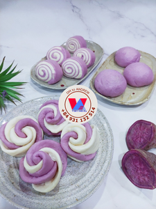 HIGH QUALITY Sustainable Dried Violet Yam Flour Dehydrated Purple Sweet Potato Powder Low <b>Moisture</b> For Ice Cream Flavoring 1kg - Product Image 5