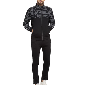 Ensembles de survêtements d'hiver légers pour hommes avec logo personnalisé sur le devant - Qualité supérieure 100% coton - Product Image 1
