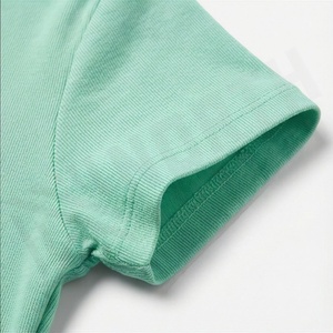 Top Corto de Manga Corta para Mujer, Estilo Urbano, Ajustado, de Algodón, Ropa Deportiva, Boutique, Ropa de Fitness, Gimnasio - Product Image 6