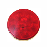 Feu arrière de camion 1/10/12/24 LED, rond de 4 pouces, feu stop, clignotant, feu arrière 12V étanche pour remorque