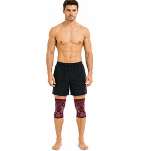 Athletic Knee Sleeve Pads for Workout Training <b>Running</b> Cycling Weightlifting Gym Fitness and Joint Stability Flexible Knee Pads - Product Image 1