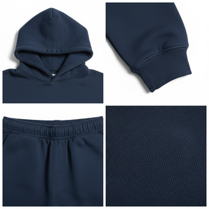 Conjunto Deportivo Informal de 2 Piezas para Hombre, Sudadera con Capucha y Pantalones Jogger de Algodón, Fabricante OEM ODM - Product Image 5