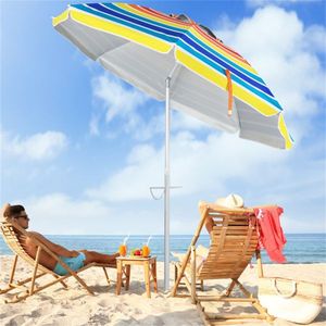 Ombrellone da Spiaggia da 6,5 Piedi con Design Multicolore - Product Image 2